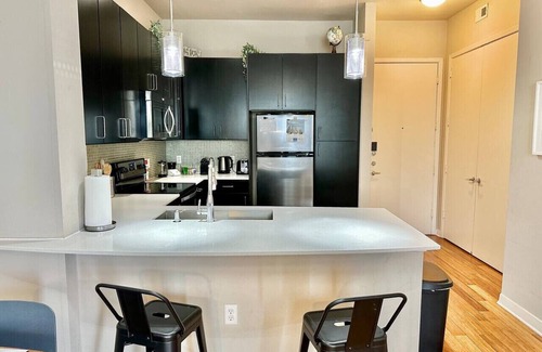 Texas Medical Center Apartment | Mid-Century Modern 1KB | Heart of TMC Free Parking