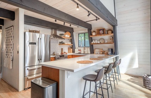 Truckee Cabin | Mid Century Modern A-Frame Cabin at Northstar