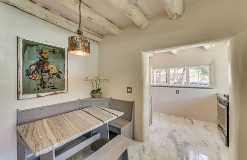 Taos House | Mid-Century Modern Taos Home w/Hot Tub & Fire Pit