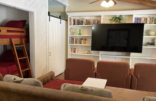 Lakeland House | Midcentury Modern Home with Pool, Theater, & Fire Pit