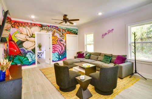Mid City South House | MidCity Mural House in Baton Rouge 3 Mi to LSU!