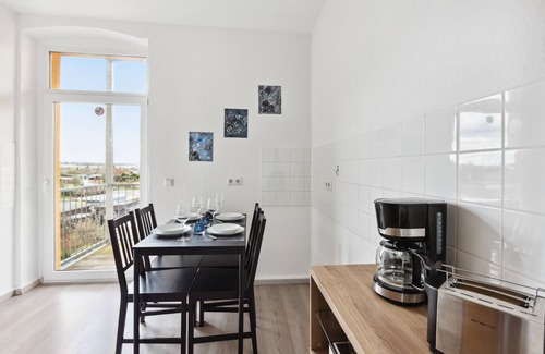 Sudenburg Apartment | Midnight Sky - Balkon - Waschtrockner