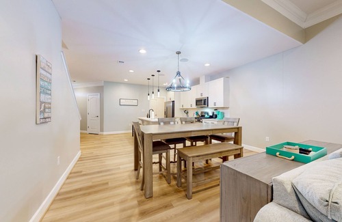 Frankford House | Millville By The Sea home w/3 pools, pickleball, fitness center, fireplace, dock