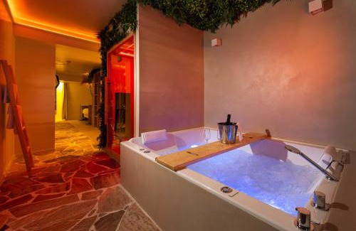 Roquefort-la-Bedoule Hotel | Minamina, chambre avec jacuzzi privatif