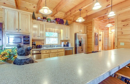 Mineral Bluff Cabin | Mineral Bluff 'Bear Ridge Cabin' w/Hot Tub!