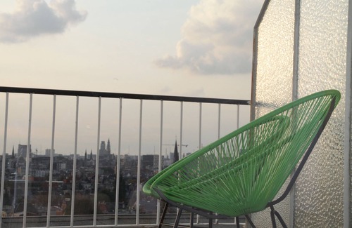 Berchem Apartment | Mini penthouse Amazing view over Antwerp