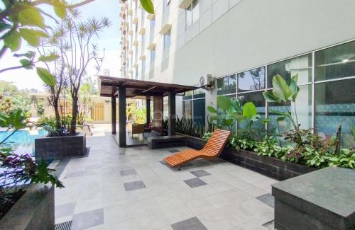 Cileunyi Apartment | Minimalist 2BR at Pinewood Jatinangor Apartment By Travelio