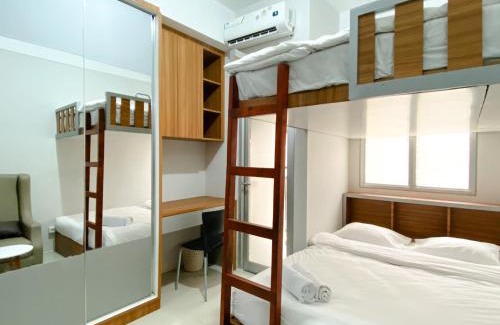 Bekasi Timur Apartment | Minimalist and Homey Studio at Transpark Juanda Bekasi Timur Apartment By Travelio