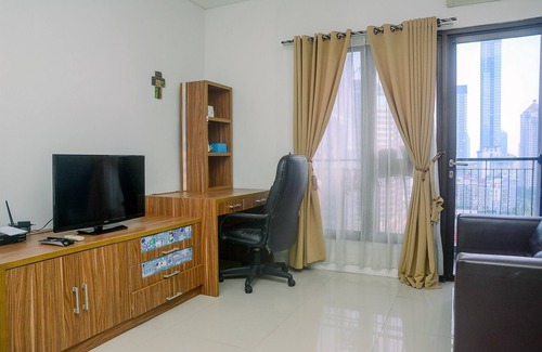Senayan Apartment | Minimalist and Strategic 1BR at Tamansari Semanggi Apartment