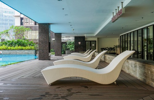 Senayan Apartment | Minimalist and Strategic 1BR at Tamansari Semanggi Apartment