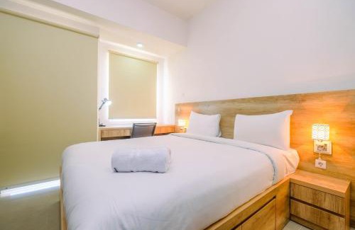 Cikarang Apartment | Minimalist Mustika Golf Residence Studio Apartment with City View By Travelio