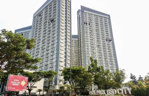 Bumi Serpong Damai Apartment | Minimalist Studio Apartment at Casa De Parco By Travelio