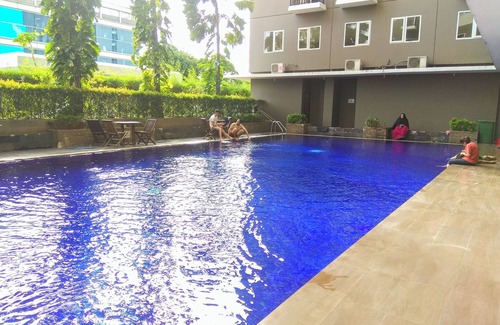 Sunter Apartment | Minimalist Studio Room at Sunter Park View Apartment