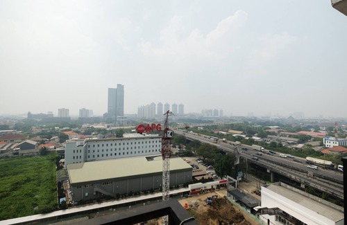 Sunter Apartment | Minimalist Studio Room at Sunter Park View Apartment