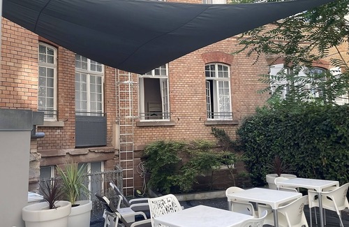 Contades Hotel | Minutes Away from Strasbourg Museum of Fine Arts! Pets Allowed, Common Patio!