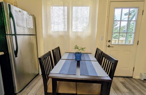 Fairbanks Apartment | Minutes from the Airport. Free WiFi & parking! Onsite laundromat & food market.