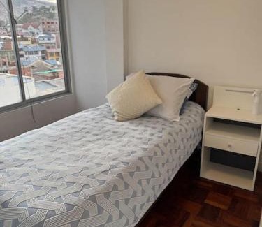 Downtown La Paz Apartment | Miraflores Skyline Retreat