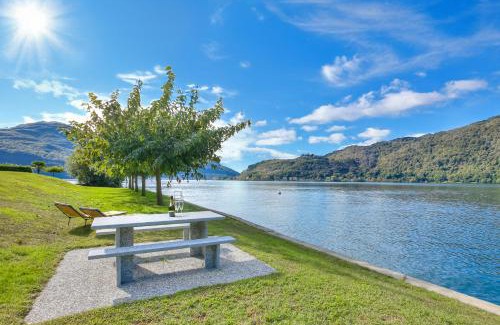 Morcote Apartment | Miralago Lakeview Morcote With Pool - Happy Rentals