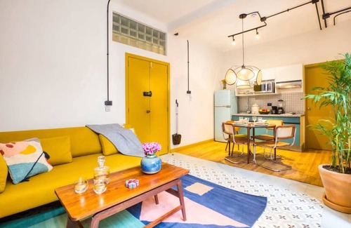 Hipodromo Apartment | Miravalle I 1 BDR Next to Parque Mexico in Condeza
