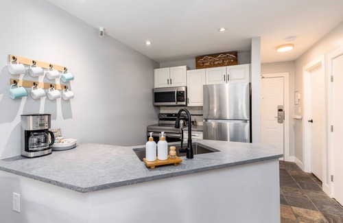 Whistler Condo | ❄︎Misty Mountain❄︎ | 1 BR 10 Min Walk to Gondola | Hot Tub & Views