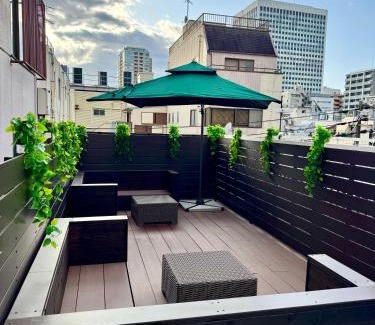 Shiba House | Mita Villa - 2 bed rooms & 3 floors villa with roof garden