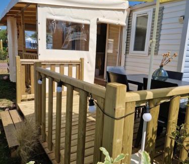 Saint-Jean-de-la-Riviere Other | Mobil home sur Camping