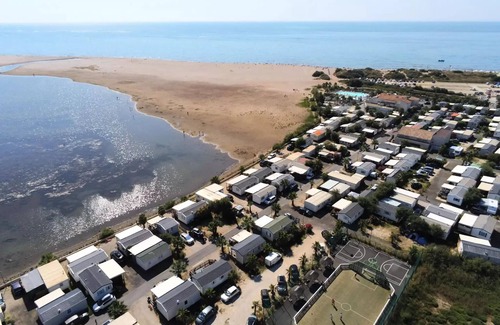 Serignan-Plage House | Mobil home 27m2 - 2 Schlafzimmer - Teich 6 Personen
