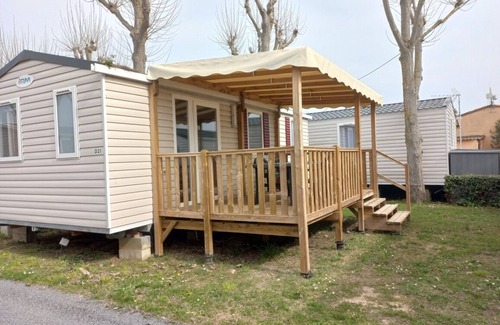 Serignan House | MOBIL HOME 6P A VALRAS PLAGE CAMPING LES SABLES DU MIDI