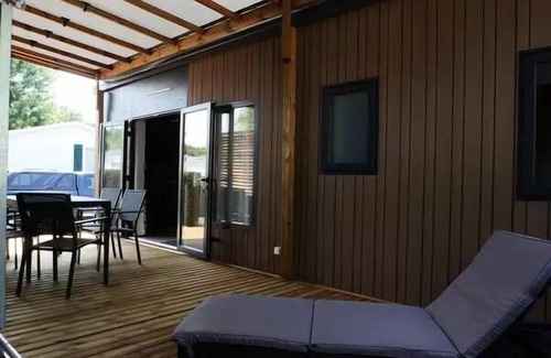 Sadirac House | Mobil-Home Akazie 4 Zimmer 6 Personen Klimaanlage + TV