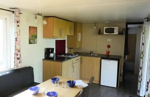 Sadirac House | Mobil-Home Alizé 3 Zimmer 4 Personen Klimaanlage + TV 2sdb