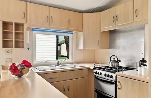 Angles House | Mobil-home | Classic XL | 3 Ch. | 6 pers. | Raised terrace | TV