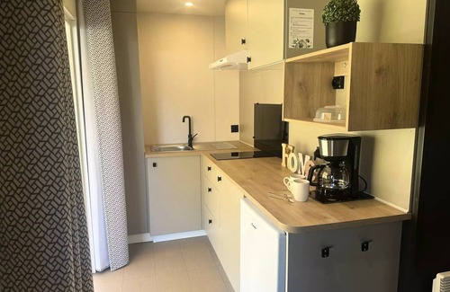 Saint-Vincent-de-Cosse House | Mobil-Home Komfort Cahita17.8m2 (1Schlafzimmer) + überdachte Terrasse 13.5m2 2 Personen