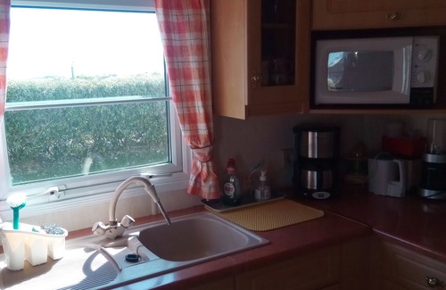 Portbail House | MOBIL HOME FRONT DE MER 6 PERSONS
