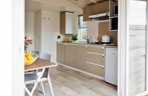 Carnac House | Mobil-home | Ultimate | 2 Ch. | 4 pers. | Raised terrace | A/C | TV
