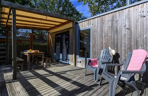 Carnac House | Mobil-home | Ultimate | 2 Ch. | 4 pers. | Raised terrace | A/C | TV