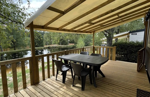 Granges-Aumontzey House | Mobil-home vue Étang
