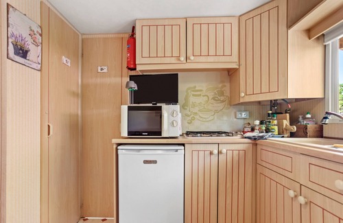 Sainte-Croix-du-Verdon House | Mobile Home 'Marinière' with Lake View, Private Pool and Air Conditioning
