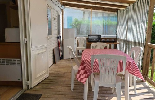 Meschers-sur-Gironde House | Mobile-home rental Camping L'Escale** in Meschers-sur-Gironde - 4 pers.