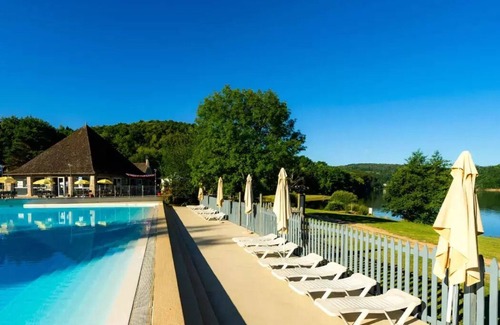 Saint-Amans-des-Cots House | Mobile home Einfache Terrasse