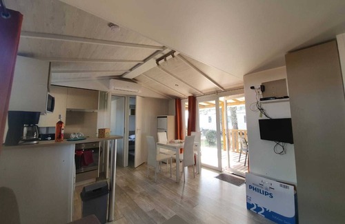 Saint-Julien-en-Born House | Mobile home 40 m²+veranda in the 3-star vacation park les Dunes de Contis 4 km from the beach