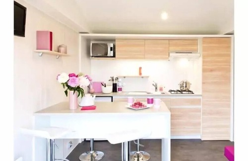 Houlgate House | Mobile home ● Aufgedeckte Terrasse