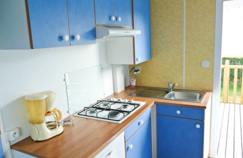 Plouha RV Rental | Mobile Home 'Bikini' with Private Terrace and Private Garden