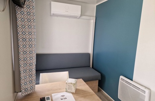 Sallertaine House | Mobile home for 2 people in a 3-star campsite with indoor swimming pool