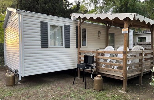 Saint-Nazaire House | Mobile Home for 4 to 6 People in Canet-en-Roussillon, 500m from the Beach
