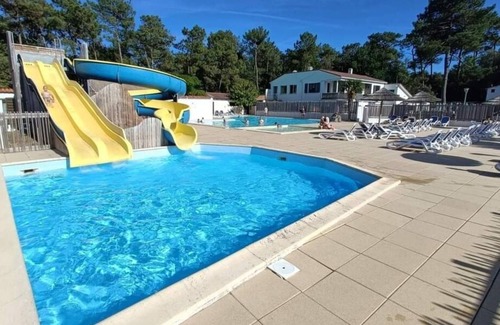 Les Conches House | Mobile home 3 bedrooms, air conditioning, 800m from the beach