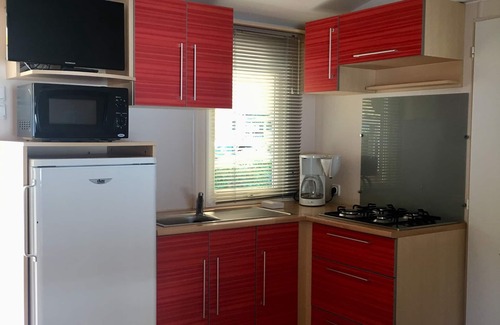 Boofzheim House | Mobile home with AIR CONDITIONING for 6 people near EUROPA PARK