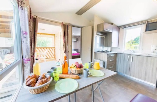 Asserac House | Mobilheim 3 Zimmer 4 Personen + TV - 3 Sonnen