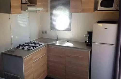 Rosans House | Mobilheim Komfort "Poppy's" 35m2 - 3 Schlafzimmer - Terrace 6 Personen