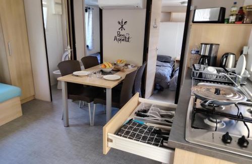 Gastes House | Mobilhome La Réserve - 3 ch - 6 pers - Terrasse