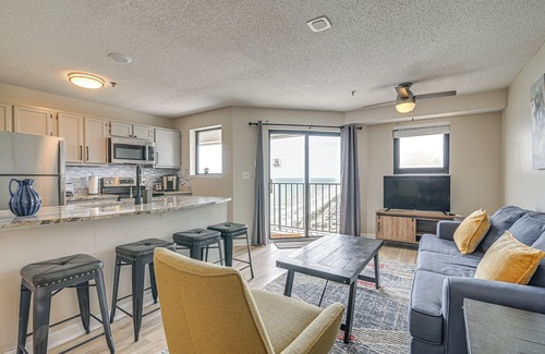 Myrtle Beach Condo | Mod Myrtle Beach Resort Condo w/Beach Access